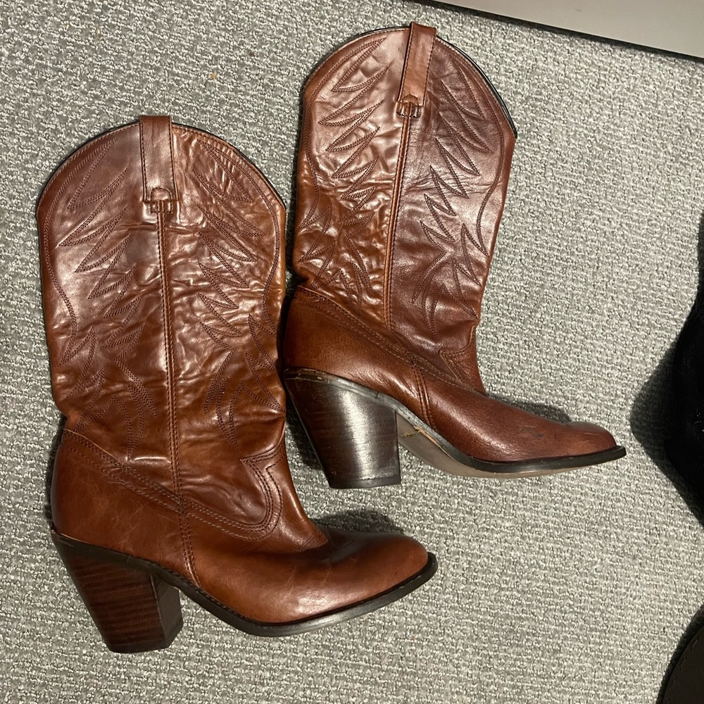 Brown Cowgirl Boots